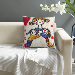Copri-Cuscino in Peluche Creativo - Okomall