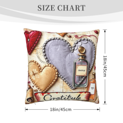Taie d'oreiller en peluche à imprimé floral romantique - Okomall