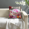 Декоративная подушка с цветочным букетом Dreamy - 45x45 см | OKOMALL
