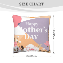 Funda de Almohada de Peluche con Diseño Floral Abstracto - OKOMALL