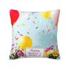 Kissenbezug mit Blumen und Bändern - Okomall