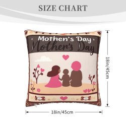 Housse de coussin familiale moelleuse - Okomall
