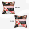 Funda de Almohada de Peluche Floral Romántica - Okomall