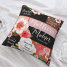 Housse de Coussin Floral Doux - Okomall