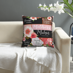Funda de Almohada de Peluche Floral Romántica - Okomall