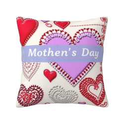 Funda de Almohada de Peluche con Patrón Floral - Okomall