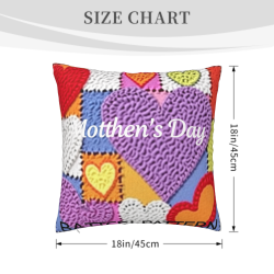 Abstract Geometric Rainbow Plush Pillow Cover - Okomall