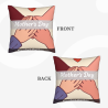Housse de Coussin en Peluche Créative - Décoration Intérieure Douce et Confortable