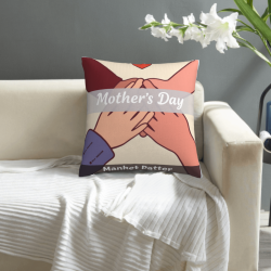 Housse de Coussin en Peluche Créative - Décoration Intérieure Douce et Confortable
