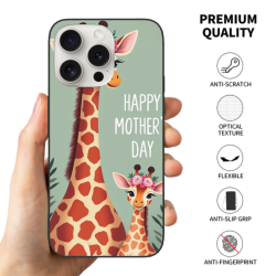 可爱长颈鹿 iPhone 15/15 Pro/15 Pro Max 手机壳 - OKOMALL