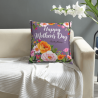 Funda de Almohada de Peluche Floral Romántica - Okomall
