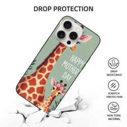 可爱长颈鹿 iPhone 15/15 Pro/15 Pro Max 手机壳 - OKOMALL