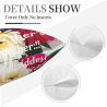 Lebhafter floral gepolsterter Kissenbezug - Okomall