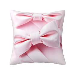 Housse de Coussin en Peluche Imprimée Double Face - Okomall