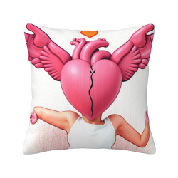 Funda de Almohada de Peluche Ángel Travieso - Okomall