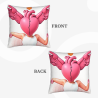 Coussin Décoratif en Peluche Ange Coquin - Okomall