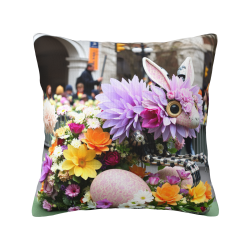 Coussin floral et architectural - Okomall