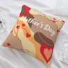 Funda de Almohada de Felpa Floral Romántica - Okomall