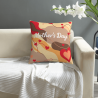 Romantica Coperta per Cuscino Morbida Floreale - Okomall