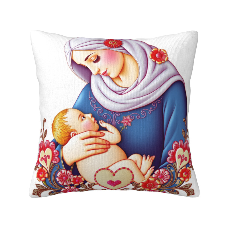 Cojín de la Virgen María - Decoración del Hogar Acogedora