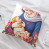 Cojín de la Virgen María - Decoración del Hogar Acogedora