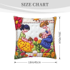 Funda de Almohada Esponjosa de Niña de Campo Encantadora - Okomall
