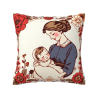 Funda de cojín Vintage Country Girl - Okomall