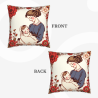 Housse de coussin Vintage Country Girl - Okomall