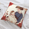 Funda de cojín Vintage Country Girl - Okomall