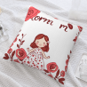 Dreamy Floral Plush Pillow Cover - Okomall