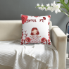 Copricuscino in Peluche Floreale da Sogno - Okomall