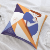Funda de Almohada Geométrica Abstracta - Okomall