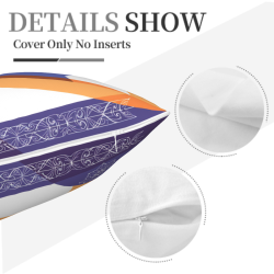 Geometrisches abstraktes Kissen – Okomall