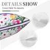 غطاء وسادة فروي على طراز مزرعة مريحة - 18 × 18 بوصة | OKOMALL