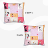 Housse de Coussin en Peluche Mignonne - 45x45 cm | OKOMALL