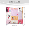 Housse de Coussin en Peluche Mignonne - 45x45 cm | OKOMALL