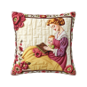 Funda de Almohada de Felpa Estilo Victoriano - Okomall
