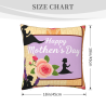 Coussin Décoratif avec Portrait de Dame Vintage Élégant - Okomall