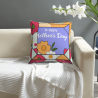 Creative Floral Plush Pillow Cover - Okomall