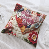 Romantico Coperchio Cuscino Floreale in Velluto - 45x45 cm