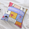 Housse de Coussin Peluche Dessin Animé Adorable - Okomall