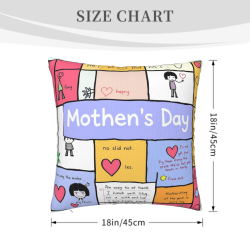 Housse de Coussin Peluche Dessin Animé Adorable - Okomall