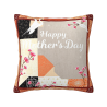 Funda de Almohada de Peluche con Patrón Floral de Pájaros - Okomall
