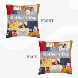 Coussin Décoratif Vintage à la Ferme en Velours - Okomall