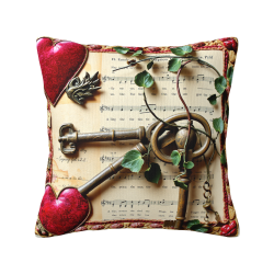 Coussin partition vintage - Okomall