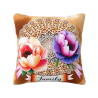 Romantica Coperta per Cuscini in Peluche con Motivo Floreale - Okomall
