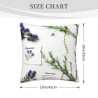 Funda de Almohada Fluffy Campo de Lavanda - Okomall