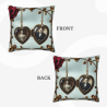 Vintage Gentleman Plush Pillow Cover | 18x18 Inch | Okomall