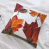 Coperte per Cuscini Morbidi a Foglie d'Autunno - 45x45 cm | Okomall