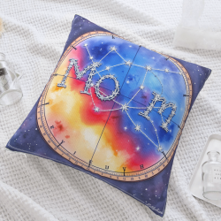 星空宇宙抱枕套 - Okomall 舒适家居
